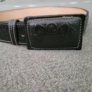 Western mens belt